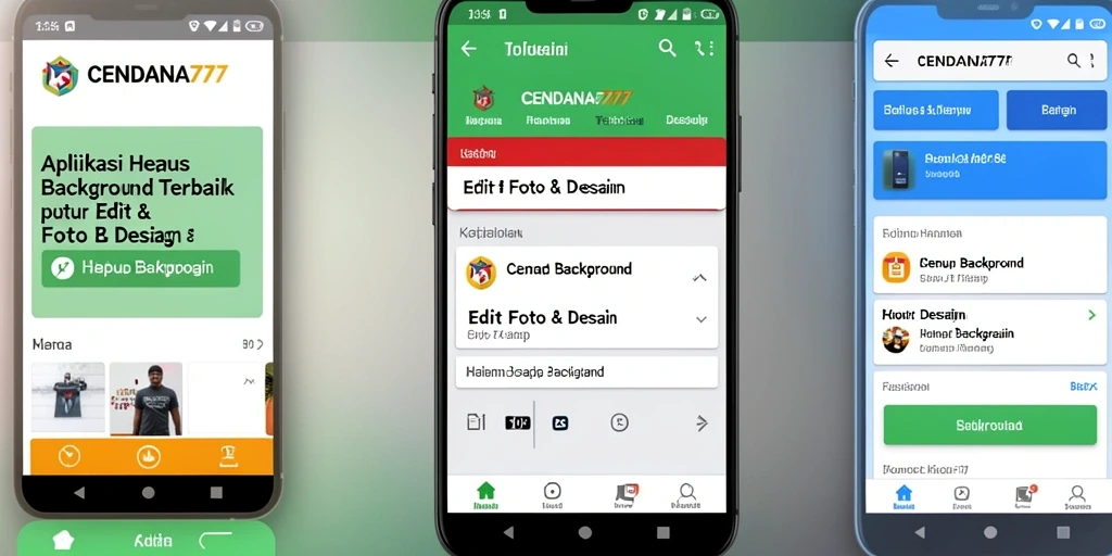 Antarmuka CENDANA777 yang mudah digunakan untuk penghapusan latar belakang.