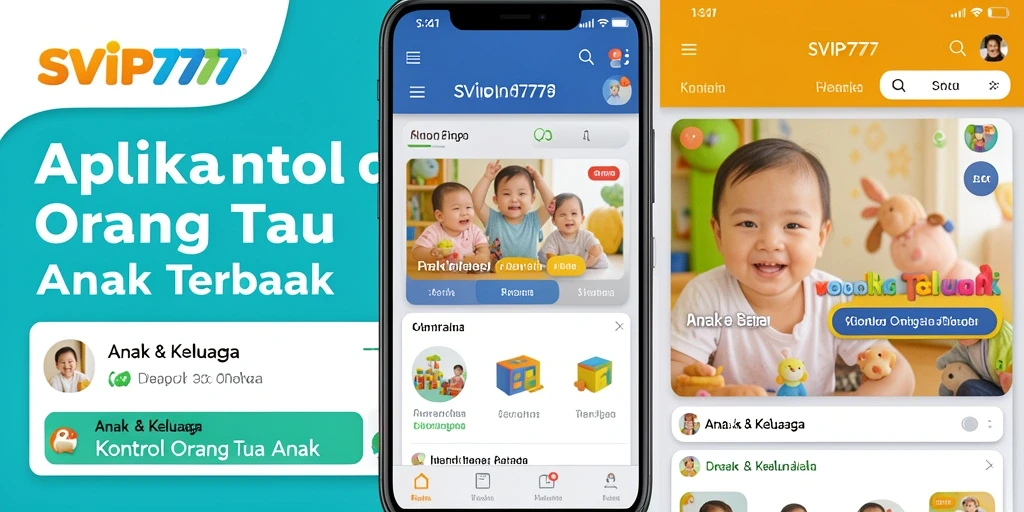 Antarmuka SVIP777 yang sederhana dan intuitif untuk kontrol orang tua.